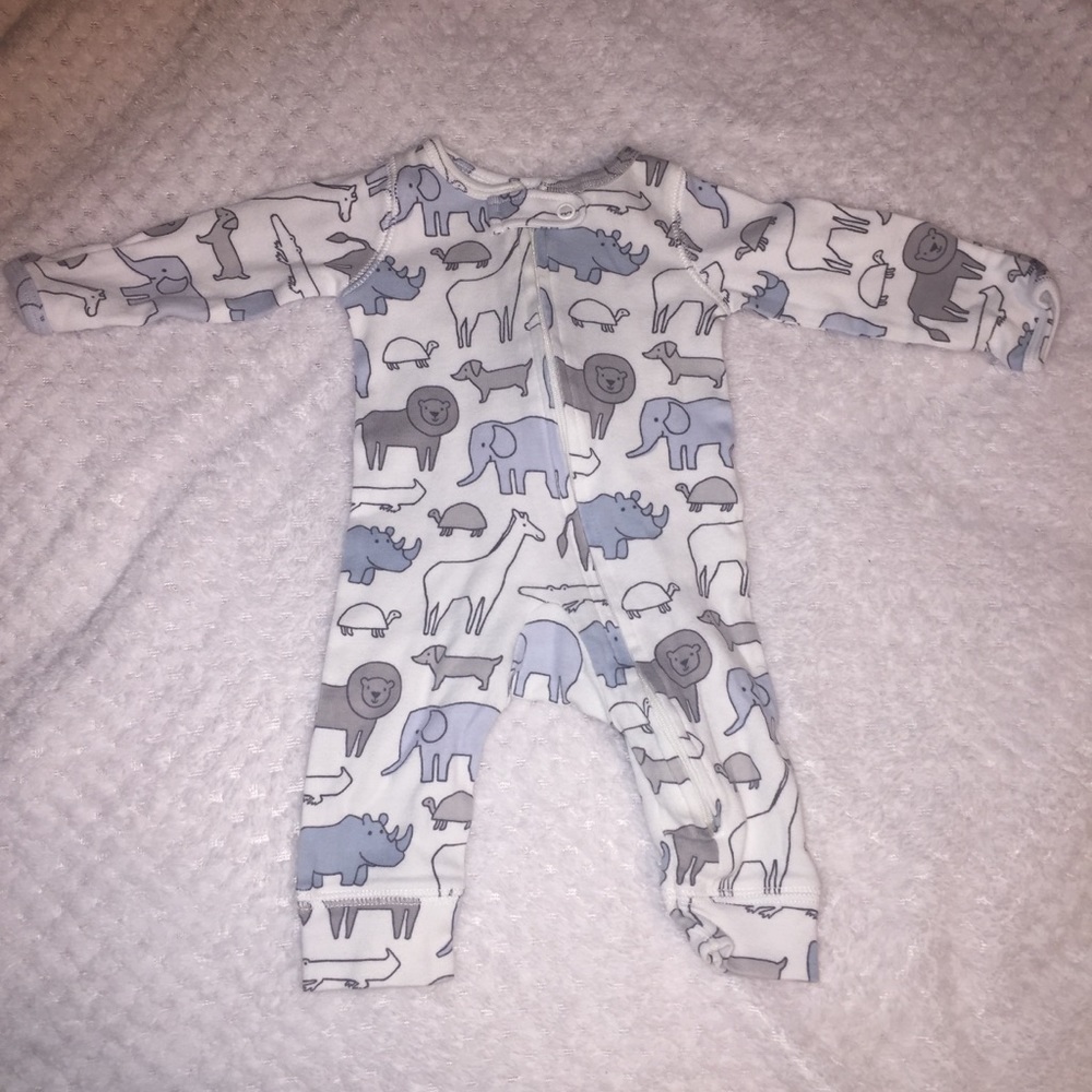 Animals print onesie